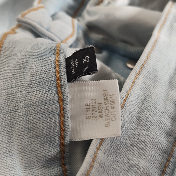 Veronica Beard Carolyn 10" Baby Boot Stripe Jeans 25 - Picture 13 of 13